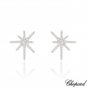 Chopard White Gold Diamond Earrings 84/6525-1001 Chopard White Gold Diamond Earrings 84/6525-1001